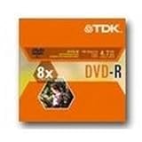 DVD+r  4.7GB 8X Write Speed