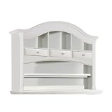 Summers Evening Combo Hutch in Rubbed White