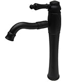 〔INK-0303085G〕　シングルレバーハンドル　トールタイプ　混合水栓　ブラック（黒）