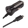 RIM ACC-48181-301 Blackberry Premium In-Vehicle Charger for Blackberry MicroUSB - Car Charger - Retail Packaging - Black