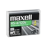 Maxell DDS2 4/8GB Cartridge 4MM F/HS- 4/120S Helical Scan (1-Pack)