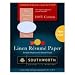 Southworth Company Products - Resume Paper, Wove, 32 lb, 8-1/2"x11", 100/BX, Ivory - Sold as 1 BX - Resume paper is made of 100 percent cotton. Endorsed by the National Resume Writers Association. 32 lb. paper is acid-free, watermarked and compatible with copiers, laser printers and inkjet printers. Package includes a professional resume guide.