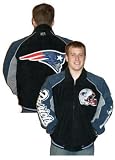 New England Patriots NFL Logo Suede Jacket