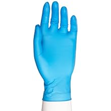 Microflex UltraSense Nitrile Glove, Powder Free, 9.6" Length, 3.1 mils Thick
