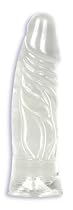 Doc Johnson Crystal Jellie C**k, 6", Clear