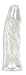 Doc Johnson Crystal Jellie C**k, 6", Clear