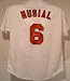Stan Musial Autographed/Hand Signed St Louis Cardinals Majestic Jersey