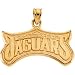 14k Yellow Gold Jacksonville Jaguars Pendant 13x26mm