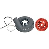Buy Dustless Technologies D1838 5-Inch Diamond Cup Wheel and Dust Shroud Combo Kit by Dustless Technologies