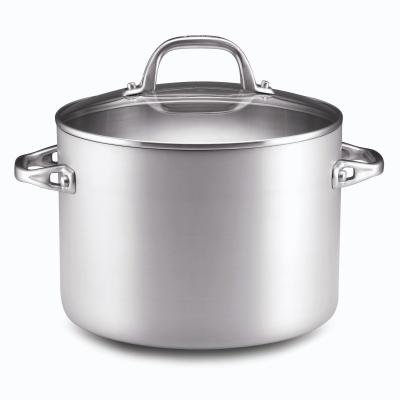 Anolon Chef Clad 8-Quart Covered Stockpot