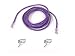 Belkin Components - Patch Cabl ;10ft Purple