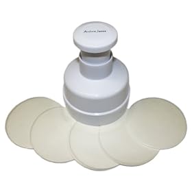 Andrew James Hamburger Maker + 100 FREE Wax Discs