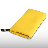 SAMSUNG B2700 YELLOW SOFT CLOTH POUCH CASE BY CELLAPOD CASES