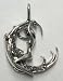 Health & Personal Care : Woman Facing Moon Pendant (JWOMF)