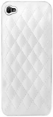 Case for New iPhone 5s Stitched cushion off White case with FREE Screen Protector -Retail packaging -Victorian luxury Nice Case