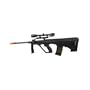 SM9 Spring Rifle Airsoft Gun with Scope - Black