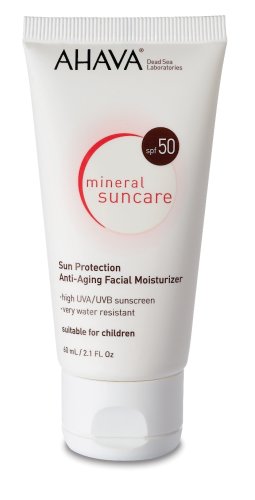 Ahava Sun Protection Anti-Aging Facial Moisturizer, SPF 50, 2.1-Ounces