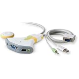 Belkin Switch 2 mit Funk-Fernbedienung f�r PC, USB, Audiovon "Belkin"