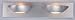 Triarch 25652-BS Halogen Bathroom Light, Brushed Steel
