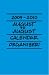 August-to-August Calendar Organizer 2009-2010 (Cornflower)