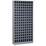 144-Open Shelving Unit 36Wx12Dx78H Blue