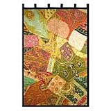 Review Novica  / Cotton wall hanging, 'Daffodil Meadow'
