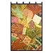 Cotton wall hanging, 'Daffodil Meadow'
