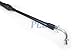 Yamaha PW 80 BW80 PW80 throttle cable assembly CB16