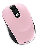 マイクロソフト マウス ワイヤレス/小型 ピンク Sculpt Mobile Mouse 43U-00039