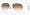 Gold w/ Faded Brown Lens