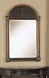Masterpiece Black & Floral Mirror By Powell Furniture