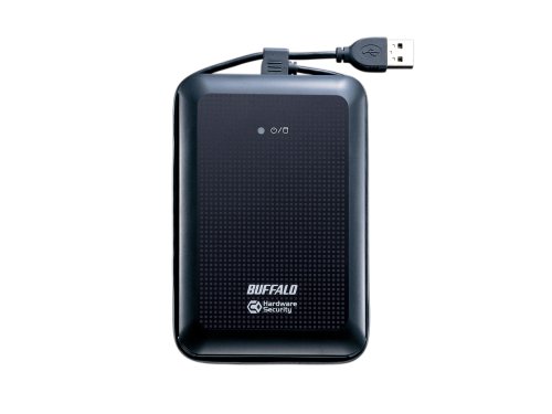 Buffalo Technology MiniStation DataVault Portable 160GB  Hard Drive with Full Disk Encryption HDS-PH160U2 (Black)