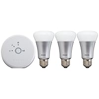 Philips 431643 Hue Personal Wireless Lighting, Starter Pack, Frustration Free
