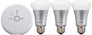 Philips 431643 Hue Personal Wireless Lighting, Starter Pack, Frustration Free