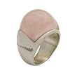 Marc O'Polo Ring, mit einem glatt geschliffenen grauen Achat in 925/000 Sterling Silber, P22050G54, Gr��e 54 (17.2)