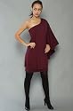 Blaque Label The Elena Batwing Dress in Plum,Dresses for Women