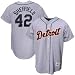Majestic Detroit Tigers #42 Gary Sheffield Ash Jackie Robinson Tribute Replica Baseball Jersey