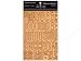 Advantus Corporation Heidi Swapp 1-1/4 Inch Chipboard Metallic Letters, Center of Att...