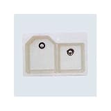 Offset Granite Double Bowl Metallic Chocolate
