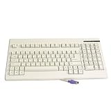 107-Key PS 2 Keyboard (Beige)