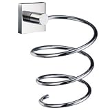 House Holder for Hairdryer Finish: Brushed Chrome