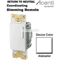 Leviton AC00R-10W Acenti 120-Volt AC Coordinating Remote to 120-Volt Dimmers Fan Speed... by Leviton
