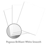 Pegasus HP Indigo Brilliant White Sapphire Paper - 1500/Carton