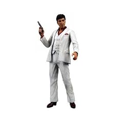 Scarface Tony Montana 18cm Actionfigur White Suit Version