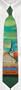 Robert Daskal Hand Painted Silk Necktie - Churchill Downs, Short