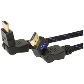 Accell 3m Proultra Supreme High Speed Hdmi Swivel Cable With Ethernet (b122c-010b-40) -