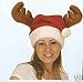 Search : Plush Christmas Santa HAT & Reindeer Antlers