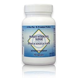 SMOKER'S WITHDRAWAL SUPPORT By Vita Plus, 90 Capsules