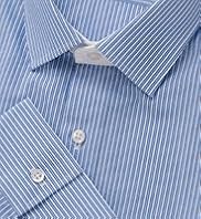 Autograph Pure Cotton Twin Striped Shirt