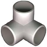 Davids Greenhouse 3 Way Elbow for 3/4 Inch PVC Pipe 4 per Order